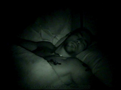 Butch Gym Rat Joe sleeping